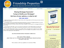Tablet Screenshot of friendship-properties.com